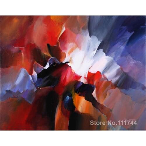 Modern art Flowerexpression by Willem Haenraets paintings for living room Hand painted High quality