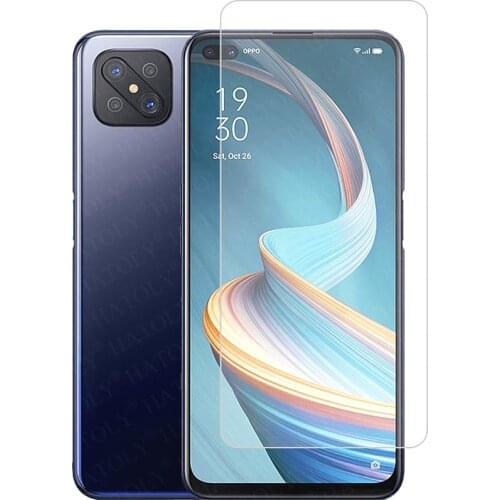 Glass on Reno 4Z Tempered Glass Oppo Reno2 Z 2Z 2F 3 4 SE Lite Ace 2 Screen Protector HD Phone Film Reno 4F