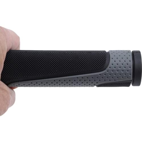 Multi-purpose Convenient Rubber Bike Grips Standard Bikes Black Round Short Mini Bicycle Handlebar Grips Bicycle Parts