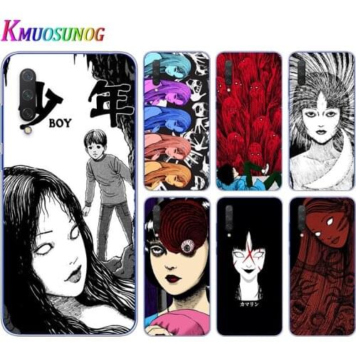 Japanese comic Tomie For Xiaomi Mi 11i 11 10i 10T 10 9T 9SE 9 8 A3 CC9 CC9E Note 10 Lite Pro Ultra Soft Phone Case