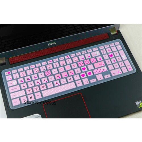 15.6 inch Laptop keyboard cover Protector For Dell Inspiron 15 7000 Gaming 7510 7559 7577 7567 7570 7560 7537 7557 7566 7568