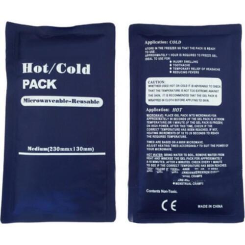 1Pc Hot/Cold Packs Water Re-usable Microwave Boiling Water Cool Heat Convenient Bag Insulated Ice Pack Soothing Heat Pads