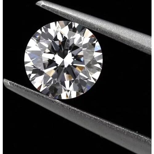 8.5mm GH Color Round Brilliant Moissanite 2.5ct Carat Excellent Cut Loose Stone VVS1 jewelry Lab diamond ring material