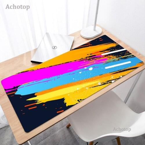 900x400mm XXL Gaming Mouse Pad Large Rubber Gamer Art Table Computer Mousepad Soft Mause Pad XL Abstract Keyboard Desk Play Mat