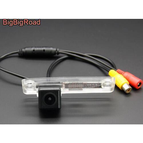 BigBigRoad Vehicle Wireless Rear View Camera HD Color Image For Toyota Fortuner Sequoia Land Cruiser Prado LC150 Waterproof