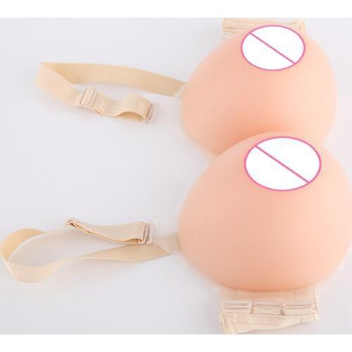 660g One-piece Fake Breast Concave Bottom Women Small Chest Becomes Bigger Men Transvestite Animation Quadratic Element Cosplay