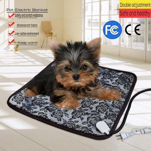 Pet Heating Pad Electric Heating Pad Waterproof Adjustable Warming Mat With Leisure durable practical Convenience Home
