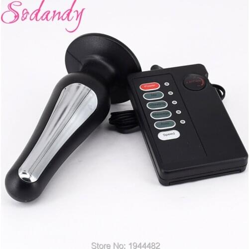 Electro Shock Butt Vibrator Electronic Pulse Stimulate Anal Plug Massager Massage Vibrating Vagina Stimulators Electric Sex Toys