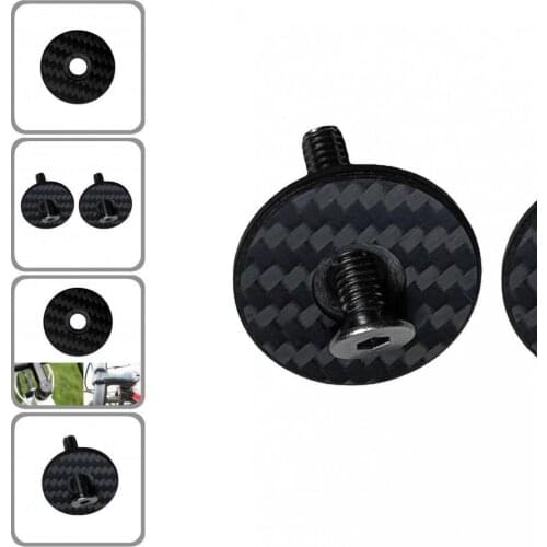 Smooth Surface Clear Printing Mountain Bike Road Bike Bolt Cap Covered for Protective