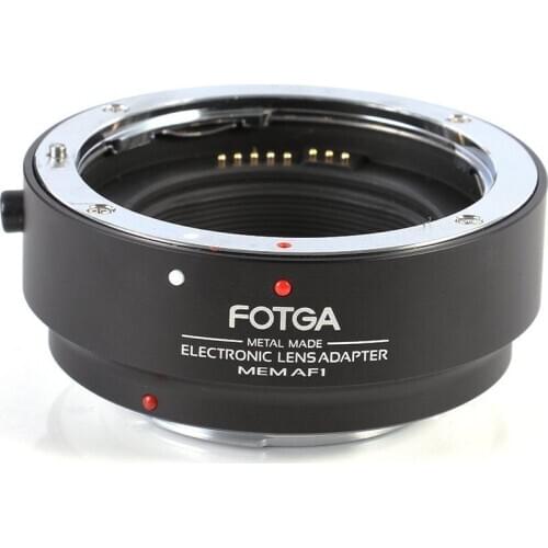 Fotga Electronic AF Lens Adapter Metal Ring for Canon EF EF-S to M EF-M