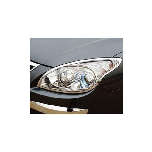 ABS Chrome Front headlight Lamp Cover for 2007-2009 Hyundai i30 & CW