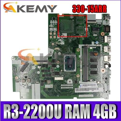 For Lenovo 330-15ARR laptop motherboard NM-B681 motherboard CPU R3-2200U RAM 4GB tested 100% working FRU 5B20R56769 5B20R56763