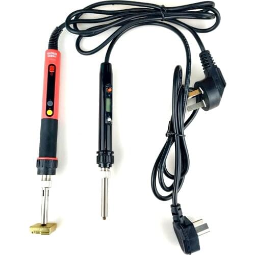 Mini adjustable handheld cake hot stamp custom logo for cake heating and leather stamping muti plugs