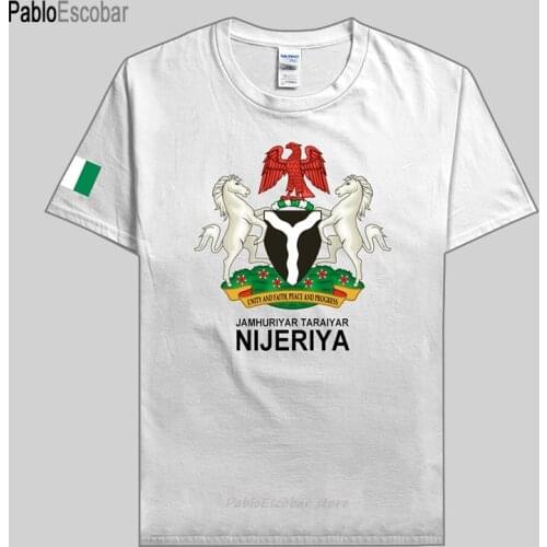 Nigeria Nijeriya men t shirt jerseys nation sporting Nigerian 100% cotton t-shirt fitness Africa clothes country tees new NGA