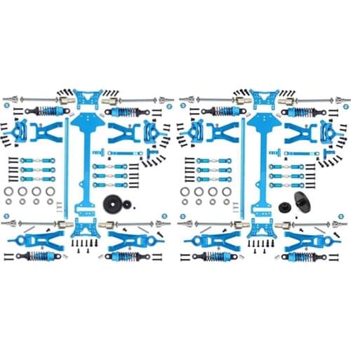 1 Set Complete Upgrade Parts Kit for WLtoys A959 A969 A959-B A969-B A979-B K929-B 1/18 RC Car Replacement Accessories