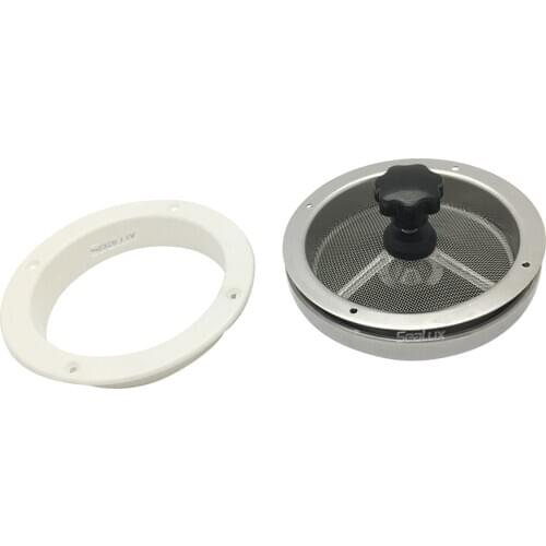 Sealux Large 185mm mushroom vent with plastic screw handle Marine Grade Stainless steel 316 for Boat Yacht