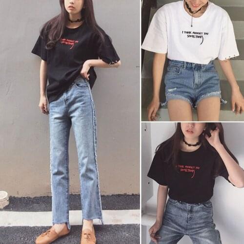 Suofeiman Women's Shirts With Embroidery