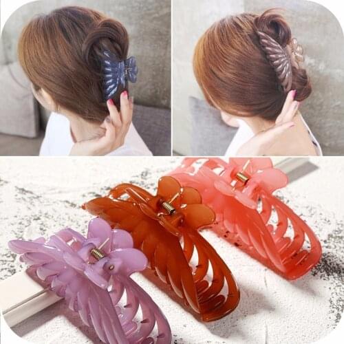 Vintage Hair Clips for Hair Claw Clip Hair Clips Women Simple Elegant Large Claw Clip Hair Clip Girls Hairpin Hair Accessories