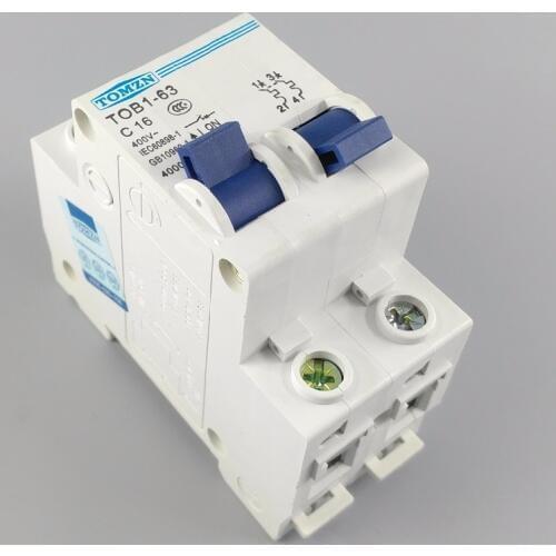 1P 16A MTS Manual transfer switch Circuit breaker MCB 50HZ/60HZ 400