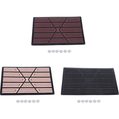 Car Floor Carpet Pad Heel Foot Mat Pedal Patch Cover 23x15cm Car Mat Anti-skid A0NE