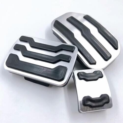For Ford Raptor F150 2015 2016 2017 2018 2019 2020 AT Car Accelerator Pedal Brake Pedals Non-Slip Cover Pads Trims Car Accessory