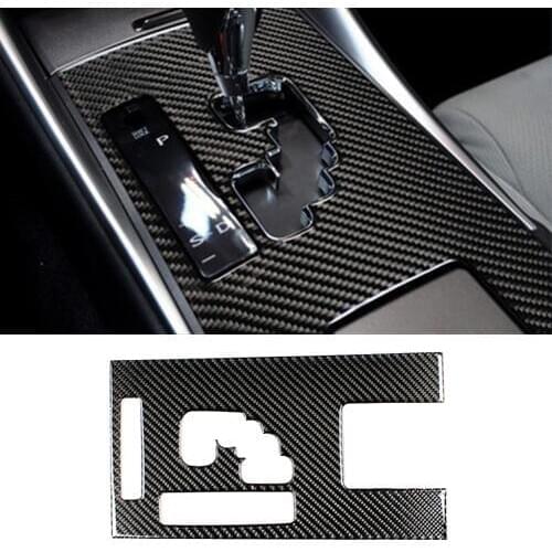 For Lexus IS250 IS300 2006-2012 Carbon Fiber Gear Shift Box Panel Cover Trim Decorative Sticker Frame Car interior Accessories