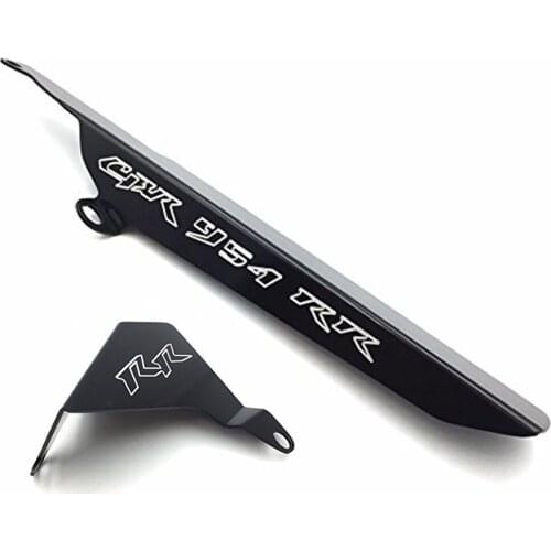 Aftermarket free shipping motorcycle parts Black Chain Guards Cover for Honda 2002 2003 CBR 929RR CBR 929 RR
