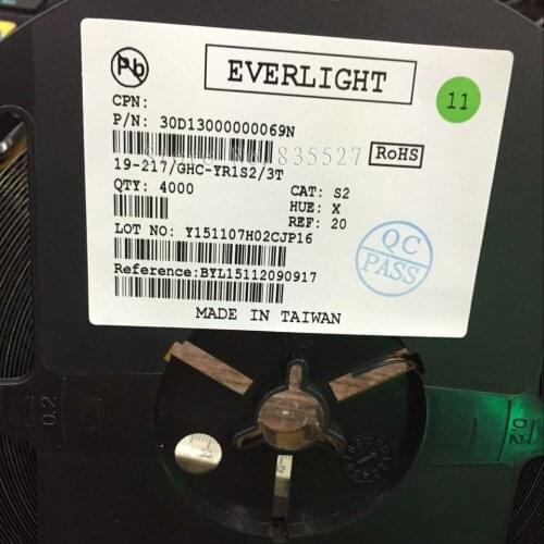 4000PCS/LOT ( Make EVER LIGHT ) 1608 0603 Emerald green SMD LED lamp beads bright LED light emitting diode