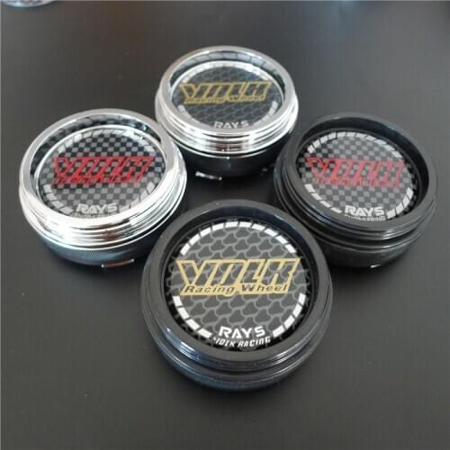 4pcs for Volk Rays Racing Wheel Center Caps 60mm Auto Rims Hubs Cover Emblem Badge Car Styling Accessories