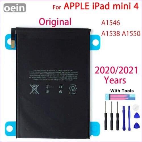 Oein Original A1584 A1652 A1577 Tablet Battery For iPad Pro 12.9 inch 10307mAh Genuine Replacement batteries With Gifts Tools