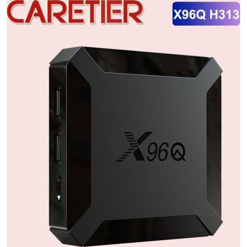 20PCS X96Q Smart Box Android 10.0 TV Box Allwinner H313 Quad Core 2GB 16GB Support 4K Netflix Youtube Set Top Box Media Player