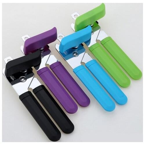 Stainless Steel Professional Tin Manual Can Opener Craft beer Grip Opener Cans Bottle Opener kitchen gadgets Multifunctional