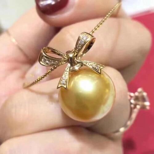Bow Knot Shape Pendant Base Mount Finding Settings Jewelry Parts Fitting Accessories for Pearls Corals Jade Beads Crystal Stones