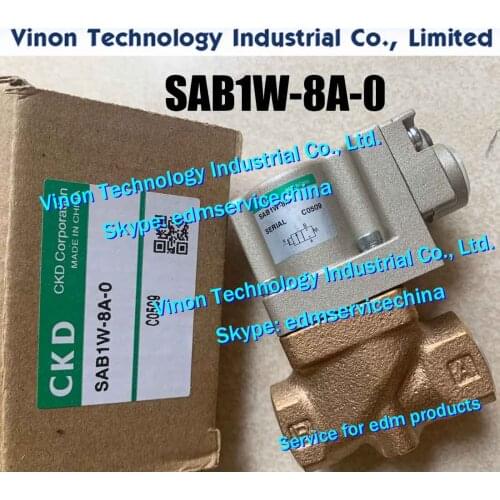 SAB1W-8A-0 edm Solenoid Valve air solenoid valves for Sodic k 2067474 AQ360L,AQ560L series wire cut edm machines