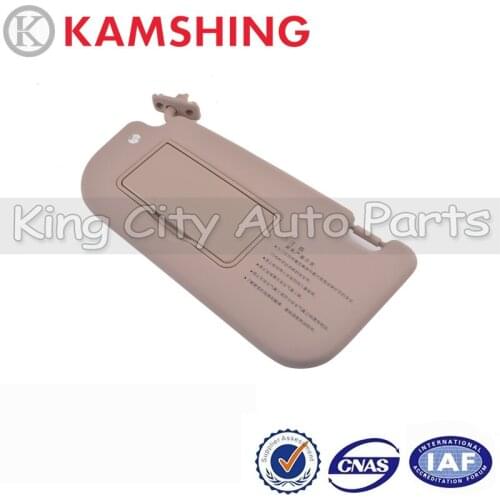 For KIA SPORTAGE 2005-2010 Car Inner Sunvisor Sun Shade Front Windscreen Sun Visor Antidazzle Sunshield With Mirror Kit