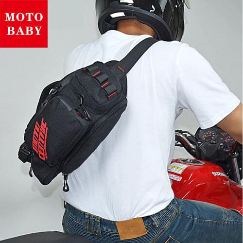 MOTOCENTRIC Waterproof Motorcycle Waist Bag Men Multifunction Waist Bag Motocross Riding Cycling Fashion Hiking Outdoor Shoulder