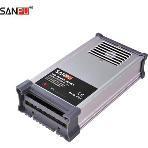 SANPU SMPS 350w 24v LED Power Supply Rainproof Constant Voltage Switch Driver 220v 230v ac to dc Lighting Transformer Outdoor