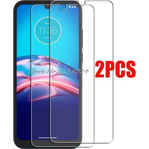 2PCS FOR Motorola Moto e6s Tempered Glass Protective on Motorola Moto e6s 2020 Screen Protector Glass Film Cover