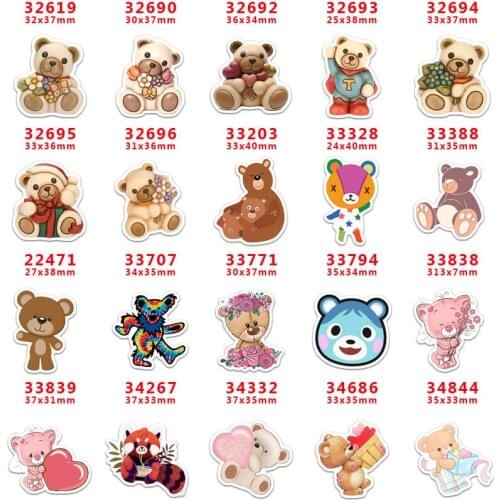 10 Pcs Cartoon Planar Resin Cabochons PR32619