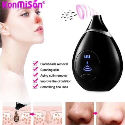 4 IN 1 Sonic Spatula Ultrasonic Spatula Facial Scraper Skin Scrubber Shrinking Blackhead Remover Face Skin Vacuum Pore Cleaner