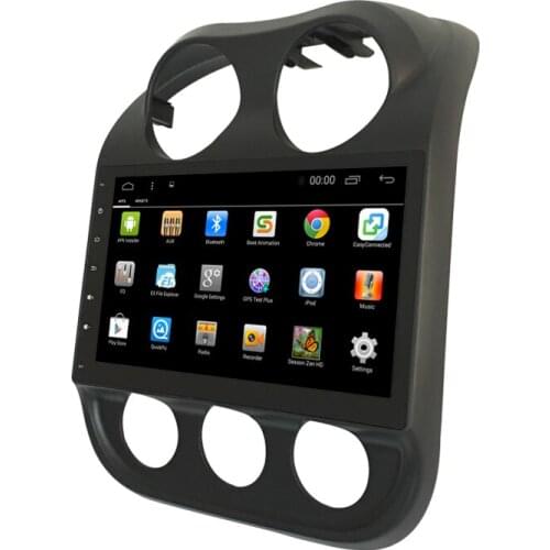 Android car dashboard dvd player car multimedia for JEEP Compass 2014 2015 with wifi BT Gps navigation