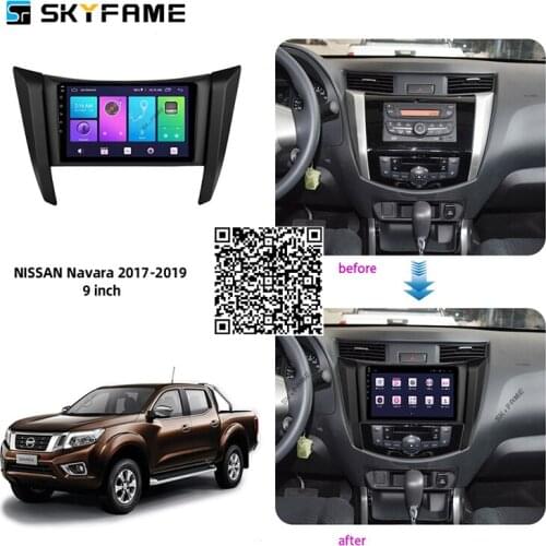 For Nissan Navara NP300 Frontier 2017-2019 Car Radio Stereo Android Multimedia System GPS Navigation DVD Player