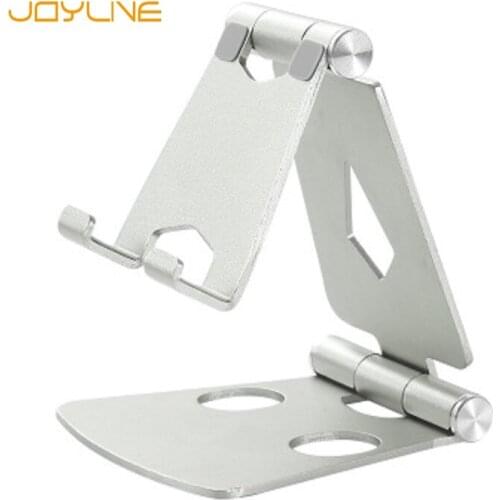 JOYLIVE 2020 New Foldable Aluminum Alloy Mobile Phone Stand Portable Mobile Phone Desktop