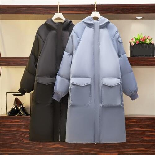 Make spot new winter cotton-padded clothes han edition loose thick cotton-padded jacket coat female female in long winter jacket