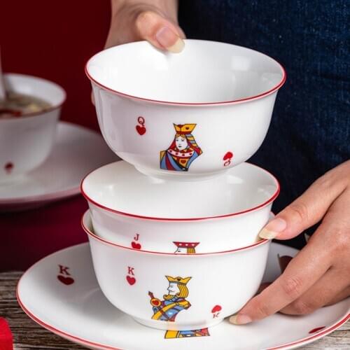 LanBeiJia Kitchen Porcelain Bowls