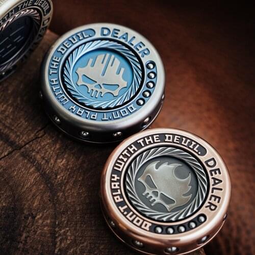 Mini New Fingertip Gyro Copper Finger Decompression Toy EDC Artifact High Speed Mute Gyro