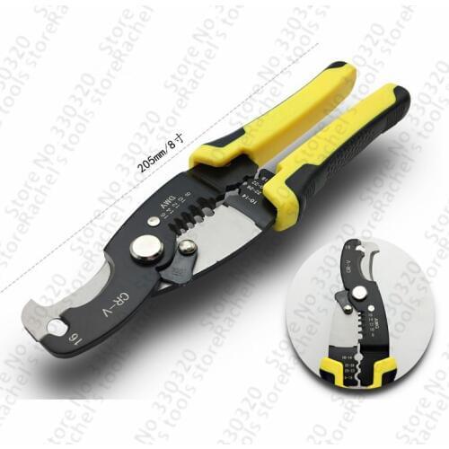 Multi-purpose tools Multi functional wire cutter cable strippping tool crimper for non insulated terminals