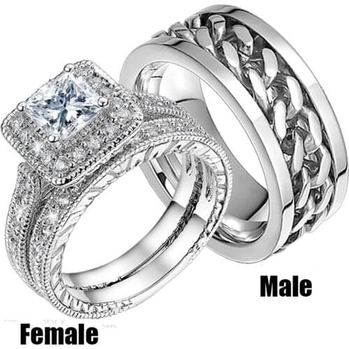 NFS JEWELRY Rings With Cubic Zirkonia For Women
