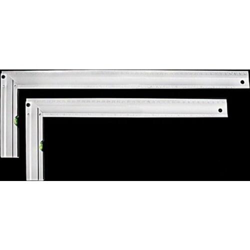 2021 New Thickening Aluminum Woodworking Square Gauge 90° Carpenter Angle Finder Ruler