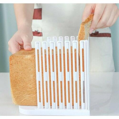 Bread Slicer Loaf Cutter Bread Skiving Machine Cutter Mold Maker Kitchen Guide Kitchen Accessories Tool